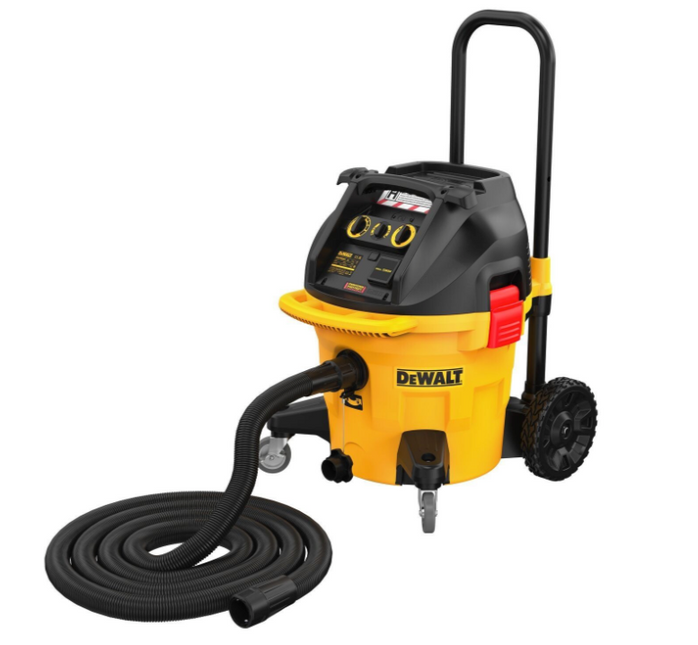 DeWalt DWV905M-QS 1400W NAT- EN DROOGZUIGER 38L H-KLASSE