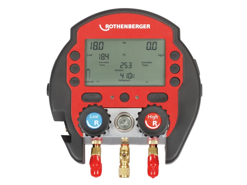 Rothenberger ROCOOL 600 SET RED BOX + 2 TEMPERATUURKLEMMEN - 1000000572