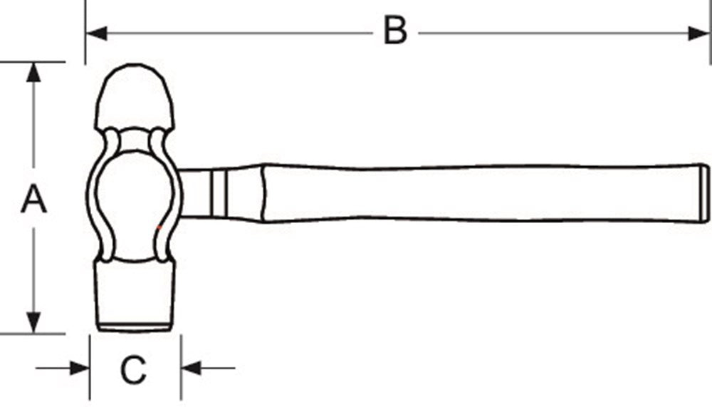 Bahco Bolbankhamer ALBR 900G – NS506-900