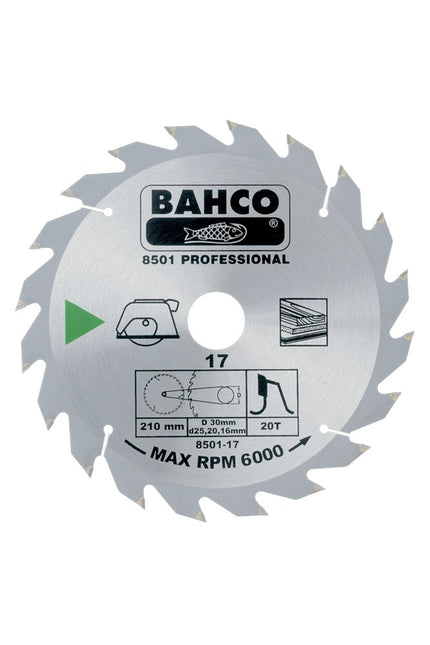 Afbeelding BAHCO cirkelzaagblad 8501