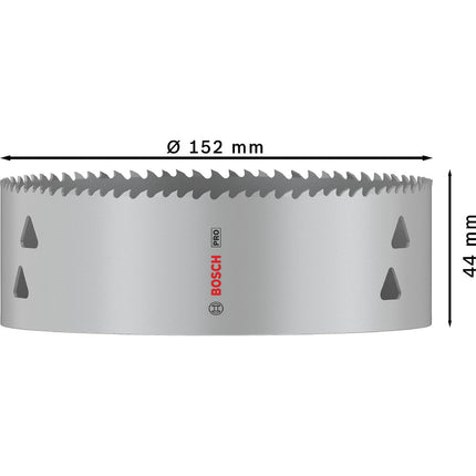 Bosch Multi Materiaal Gatzaag met schroefdraad 152mm - 2608901544