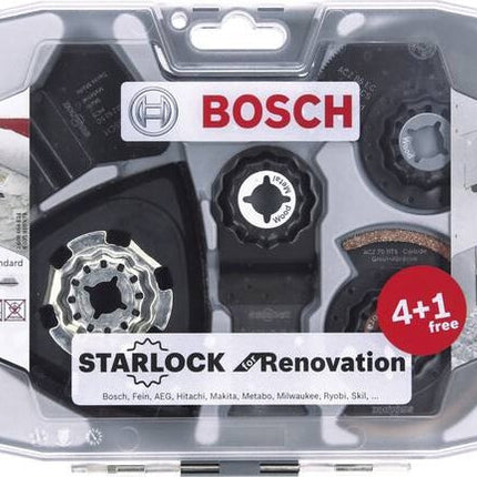 Bosch Starlock Set voor Renovatie 4+1 – 2608664624