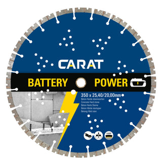 Carat Diamantzaag ø250x25,4mm Tegels/Natuursteen Battery Power - CBPT250400