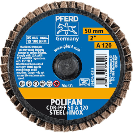 Afbeelding PFERD TOOLS lamellenschijf, vlak CD/CDR PFF A