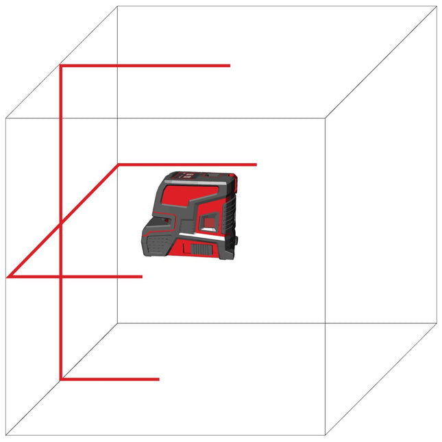 Levelfix CL202R Kruislijnlaser ROOD Rode – 556120