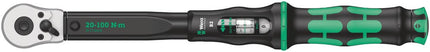Click-Torque B 2 draaimomentsleutel met omschakelratel, 3/8 duim, 20 - 100 Nm