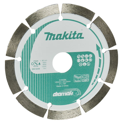 Makita Diamantschijf 125x22,23x1,8mm - D-80086