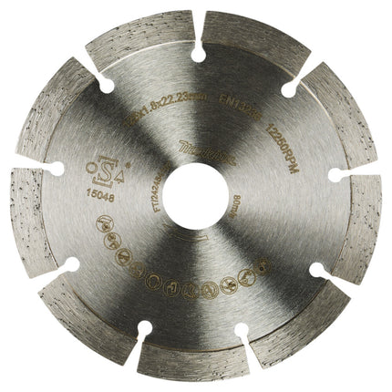 Makita Diamantschijf 125x22,23x1,8mm - D-80086