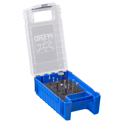 Afbeelding PFERD TOOLS slijpsteen op stift cilindrisch D-SET