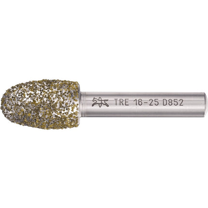 Afbeelding PFERD TOOLS diamant-slijpstiften voor gieterijen druppelvorm tre DTRE-N 16-25/8 D852