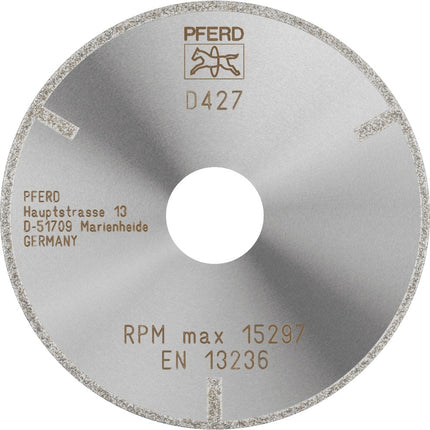 Afbeelding PFERD TOOLS diamant zaagblad droog D1A1R D GAD/GAG/GAS