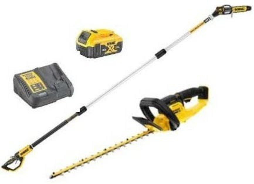 DeWALT DCMPSH56KIT-QW 18V XR Combiset met Heggenschaar en Kettingzaag