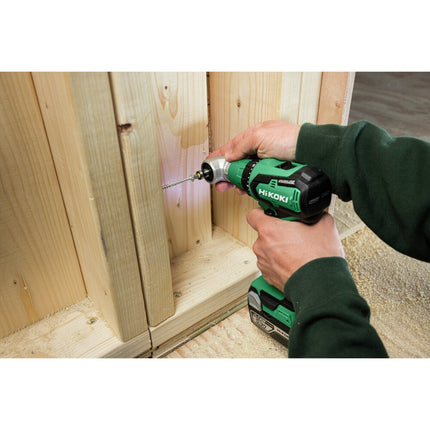 HIKOKI DS18DDQ W4Z ACCU BOOR-SCHROEFMACHINE 18VSMARTFIT, BL, 55Nm, MV, 2X 5.0Ah IN HSC