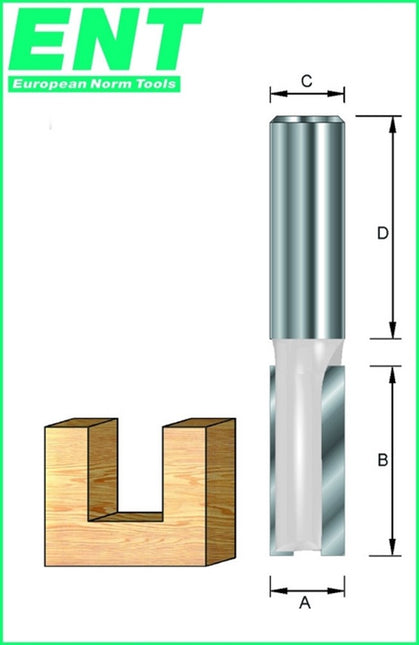 ENT Groeffrees 22mm SL=30 HM D=8 – 7910418