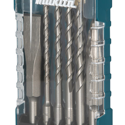 Makita B2S: BETONBOOR-/BEITELSET 6-DELIG SDS+