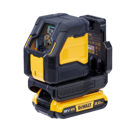DeWalt DCLE34021D1-QW 18V KRUISLIJNLASER COMPACT, 1X2AH - GROEN