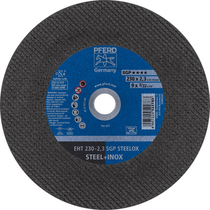 Afbeelding PFERD TOOLS doorslijpschijf, inox EH/EHT SGP STEELOX