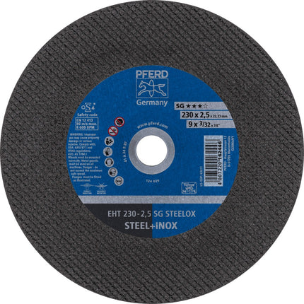 Afbeelding PFERD TOOLS doorslijpschijf, inox EH/EHT SG STEELOX