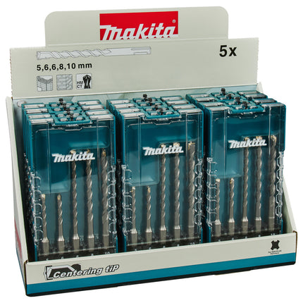 MAKITA BETONBOORSET 5-DELIG (DISPLAY 12 STUKS)