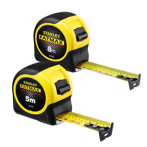 Stanley Fatmax Duopack Rolbandmaat Blade Armor 8m + 5m