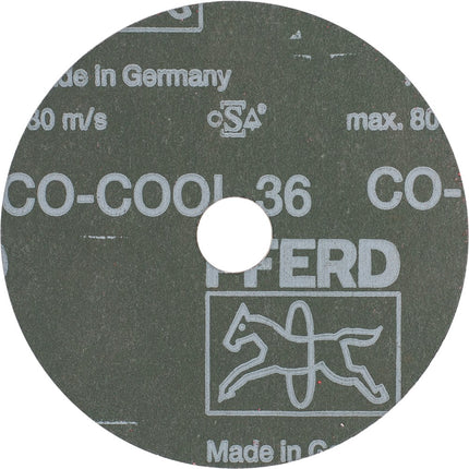 Afbeelding PFERD TOOLS fiberschuurschijf, keramisch korund FS CO-COOL