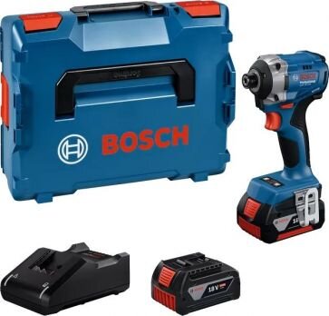 Bosch GDR 18V-215 2X 4,0 AH L-BOXX ACCUSLAGSCHROEVENDRAAIER