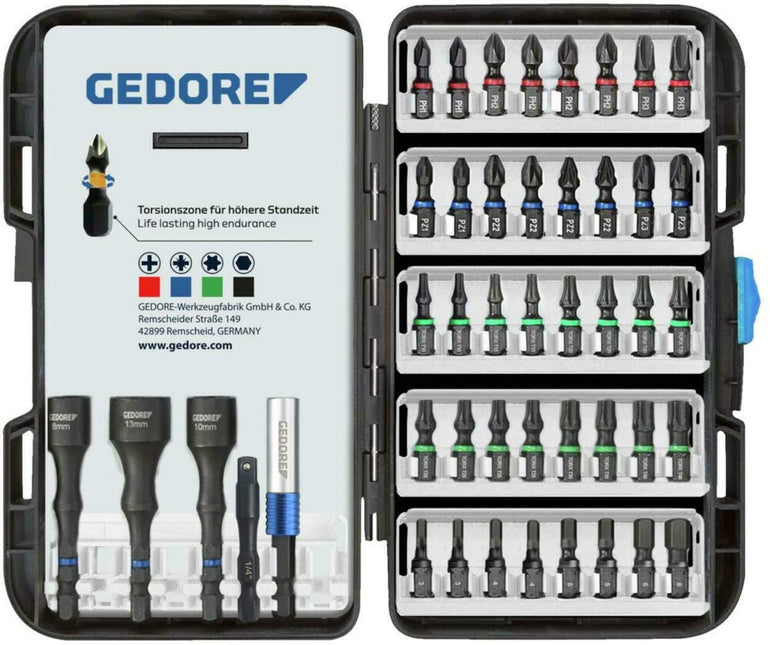 Gedore 666-045 Torsie Bitset 45-delig - 3459519
