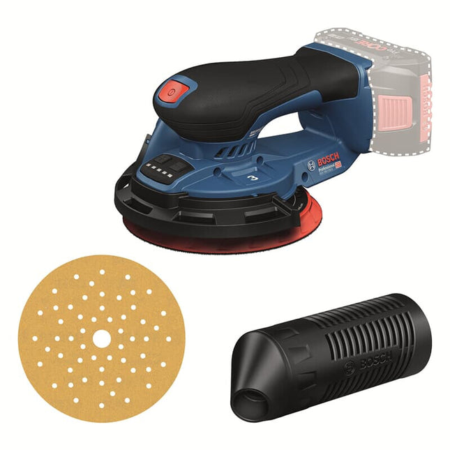 Bosch GEX 18V-150-3 Accu-Excenterschuurmachine Solo in Doos - 0601372904