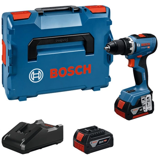 Bosch GSR 18V-65 2X 5,0 AH L-BOXX ACCUSCHROEFBOORMACHINE