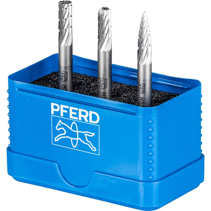 Afbeelding PFERD TOOLS hss-stiftfrezenset, vertanding 3 SET 85 Z3 3TLG