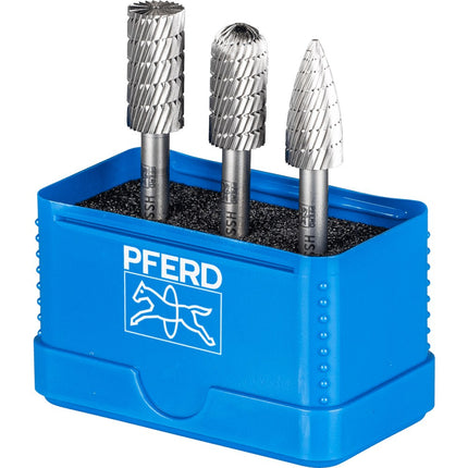 Afbeelding PFERD TOOLS hss-stiftfrezenset, vertanding 3 SET 86 Z3 3TLG