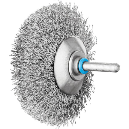 Afbeelding PFERD TOOLS schijfborstel op stift KBUIT INOX