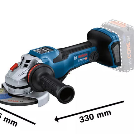 Bosch GWS 18V-15 Accu Haakse Slijpmachine - 06019H6B02