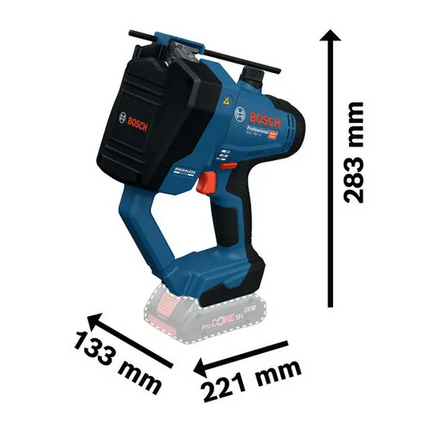 Bosch GGC 18V-12 18V Accu Draadeindknipper - 06019M8000