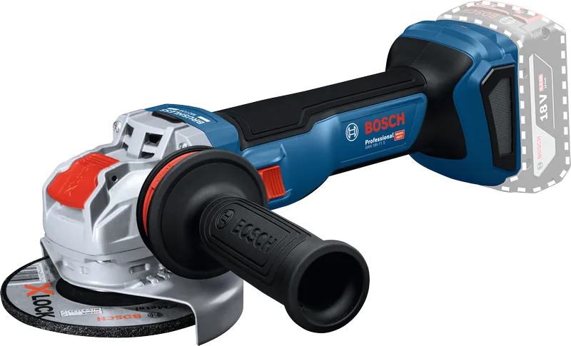 Bosch GWX 18V-11 S 18V Accu Haakse slijpmachine met X-LOCK - 06019N4200