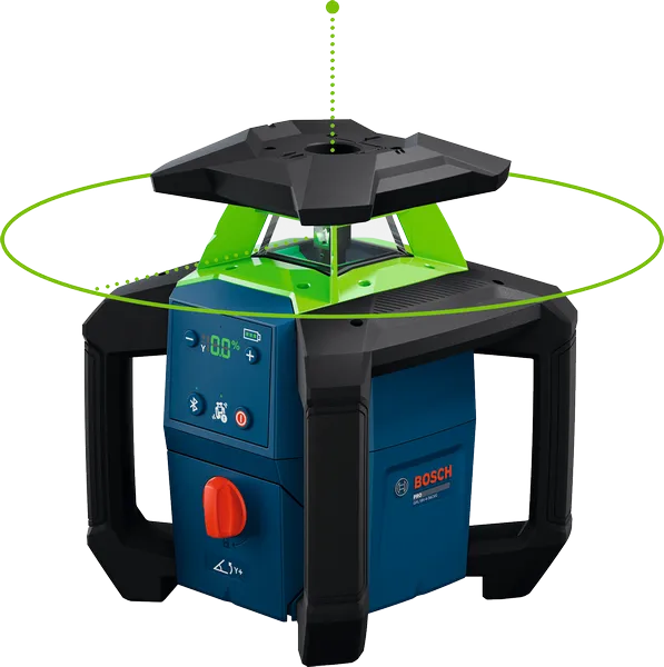 Bosch GRL18GRL18V-4-34V-4-34 Rotatielaser met 1x4Ah L-Boxx 374 - 0601061H02