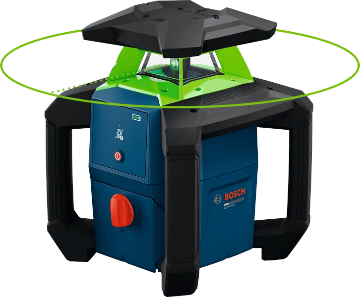 Bosch GRL18V-3-31G Rotatielaser 2xAA en Houder in L-Boxx 374 - 0601061G01