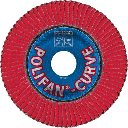 Afbeelding PFERD TOOLS lamellenschijf, curve PFR SGP CURVE STEELOX