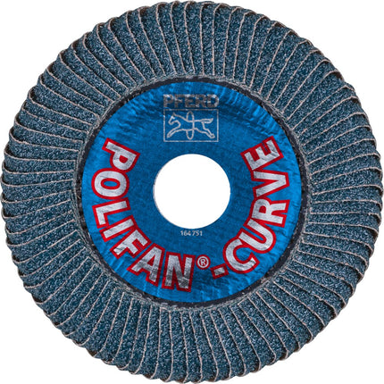 Afbeelding PFERD TOOLS lamellenschijf, curve PFR SGP CURVE STEELOX