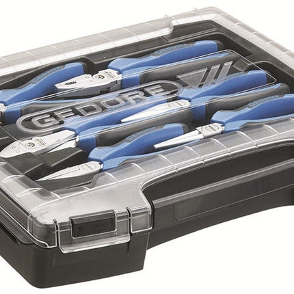 Afbeelding Gedore tangensets in box, koffer, kist 1101-002