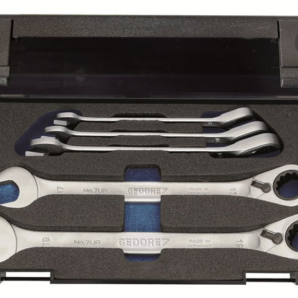 Afbeelding Gedore ringratel-steeksleutelsets 7 UR-005