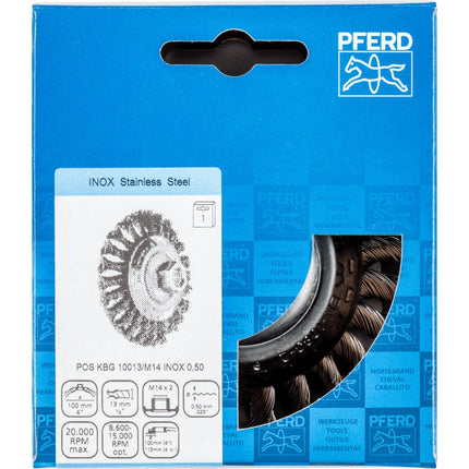 Afbeelding PFERD TOOLS komborstel schroefdraad KBG