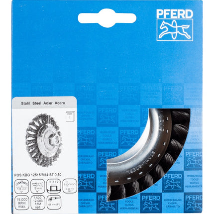 Afbeelding PFERD TOOLS komborstel schroefdraad KBG