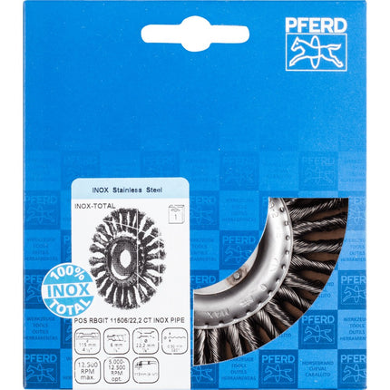 Afbeelding PFERD TOOLS stiftborstel inox RBGIT CT INOX