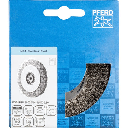 Afbeelding PFERD TOOLS ronde borstel RBU
