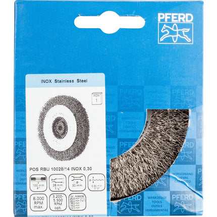 Afbeelding PFERD TOOLS ronde borstel RBU