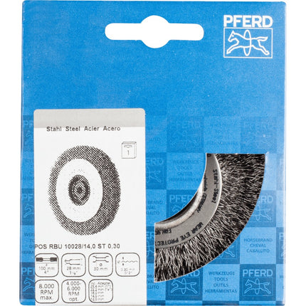 Afbeelding PFERD TOOLS ronde borstel RBU