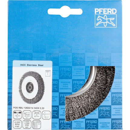 Afbeelding PFERD TOOLS ronde borstel RBU