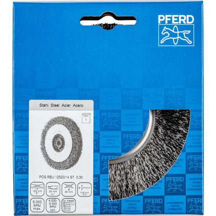 Afbeelding PFERD TOOLS ronde borstel RBU
