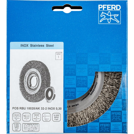 Afbeelding PFERD TOOLS ronde borstel RBU